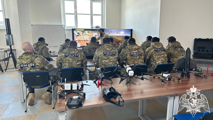 Журналисты федерального телеканала рассказали о подготовке росгвардейцев в Российском университете спецназа 