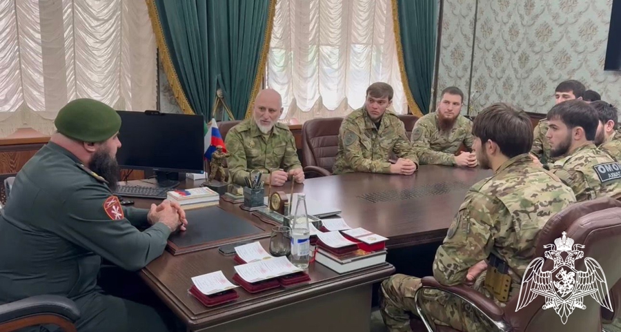 В Управлении Росгвардии по Чеченской Республике отметили победителей и призеров окружного чемпионата по рукопашному бою