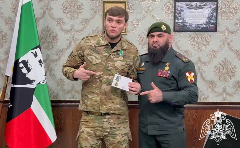 В Управлении Росгвардии по Чеченской Республике отметили победителей и призеров окружного чемпионата по рукопашному бою