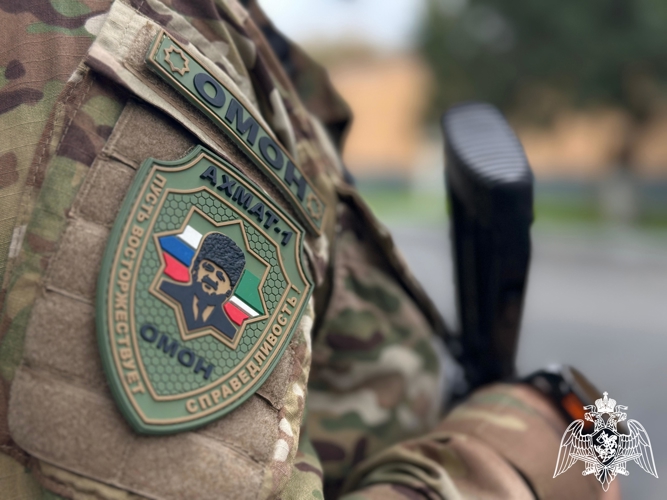 В Грозном Росгвардия обеспечила правопорядок на футбольном матче РПЛ