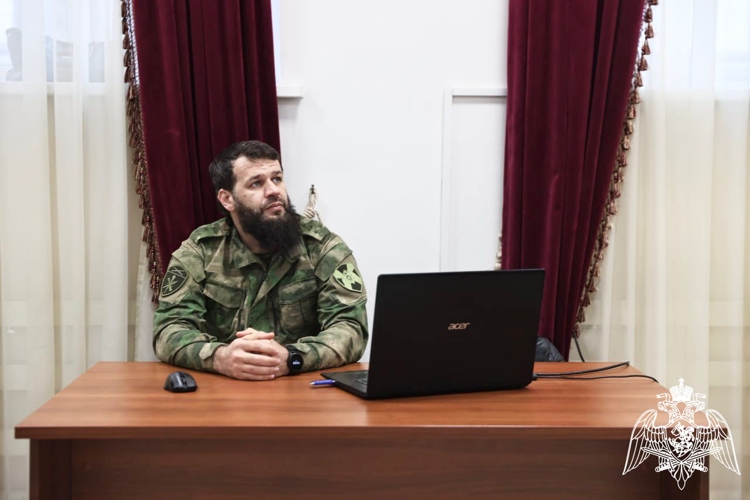 В Управлении Росгвардии по Чеченской Республике прошла лекция, посвященная Году единства народов России 
