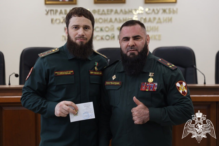 В Управлении Росгвардии по Чеченской Республике отметили День войск национальной гвардии Российской Федерации 