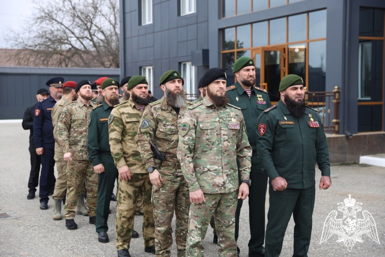 В Управлении Росгвардии по Чеченской Республике отметили День войск национальной гвардии Российской Федерации 