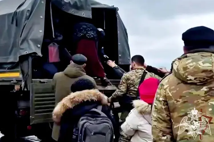 Росгвардия участвует в ликвидации последствий ЧС в Чеченской Республике