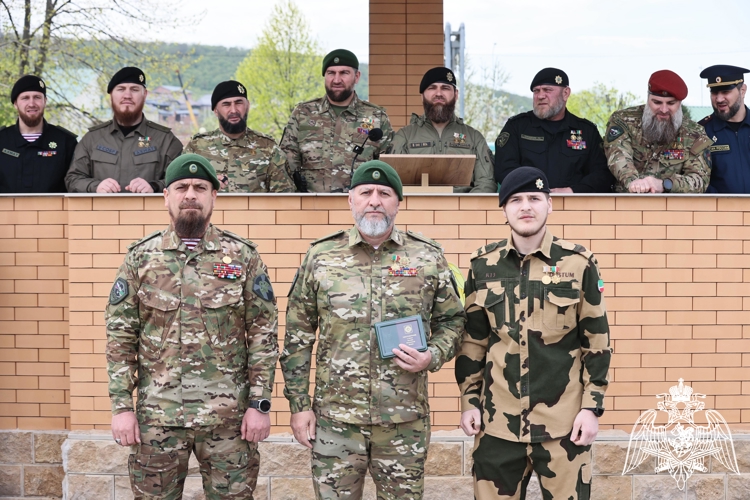 В Грозном отметили годовщину со дня образования полка  имени Героя России А.А. Кадырова