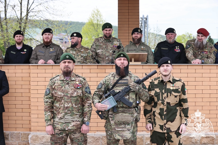 В Грозном отметили годовщину со дня образования полка  имени Героя России А.А. Кадырова