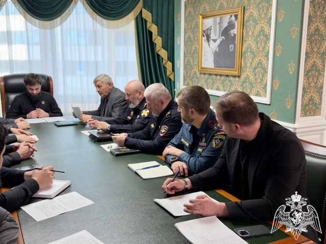 Представитель Росгвардии принял участие в совещании по вопросам подготовки к выборам