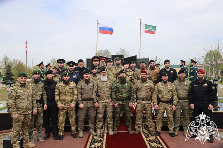 В Грозном отметили годовщину со дня образования полка  имени Героя России А.А. Кадырова