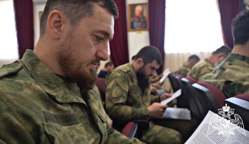 В Чеченской Республике росгвардейцы приняли участие в Международной акции «Диктант Победы»
