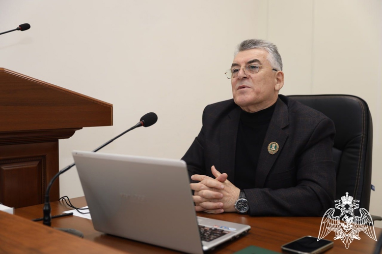 В Управлении Росгвардии по Чеченской Республике прошла лекция общества «Знание»