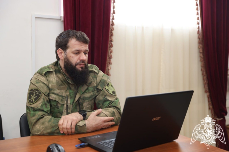 В Управлении Росгвардии по Чеченской Республике прошла лекция общества «Знание»