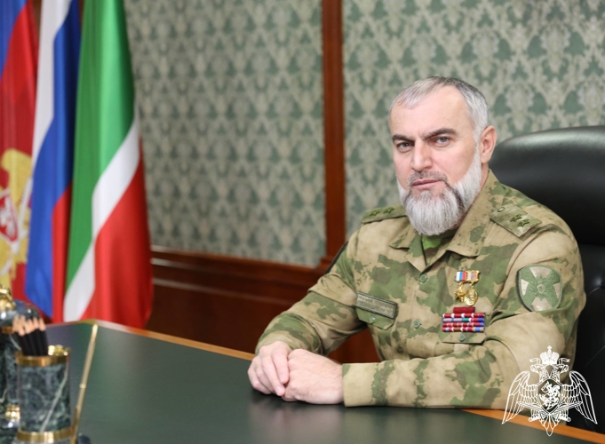 Начальник Управления Росгвардии по Чеченской Республике дал интервью региональному СМИ