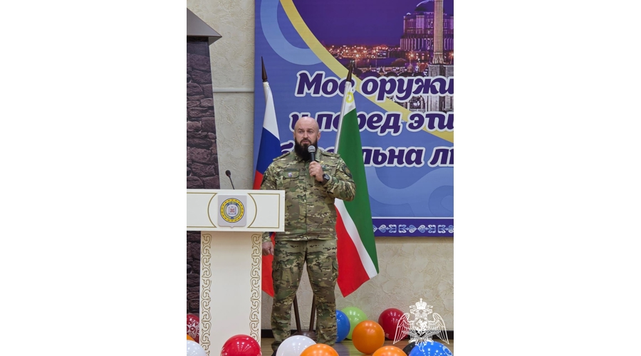 В Грозном росгвардейцы приняли участие в военно-патриотическом фестивале