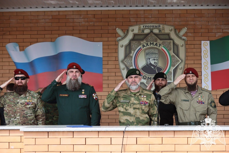 В Чеченской Республике отметили годовщину образования ОМОН «АХМАТ-Грозный»