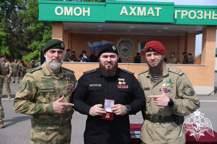 В Чеченской Республике отметили годовщину образования ОМОН «АХМАТ-Грозный»