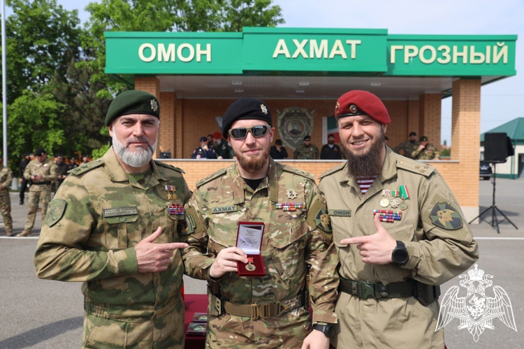 В Чеченской Республике отметили годовщину образования ОМОН «АХМАТ-Грозный»