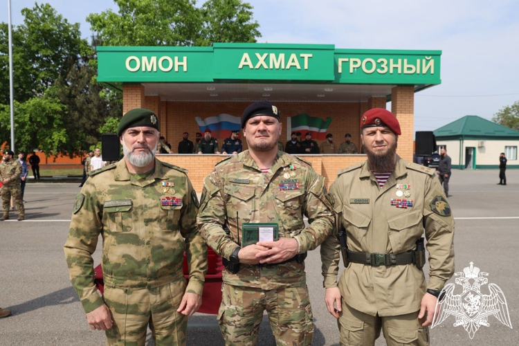В Чеченской Республике отметили годовщину образования ОМОН «АХМАТ-Грозный»
