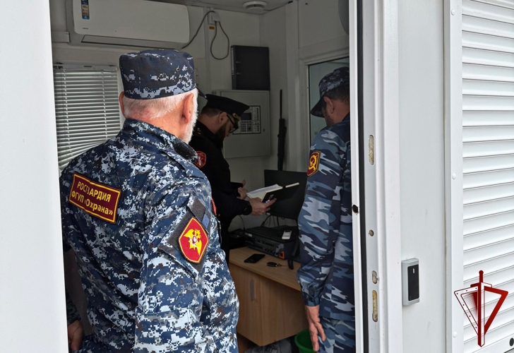 В Чеченской Республике сотрудники Росгвардии проводят плановую проверку Центра охраны объектов ТЭК