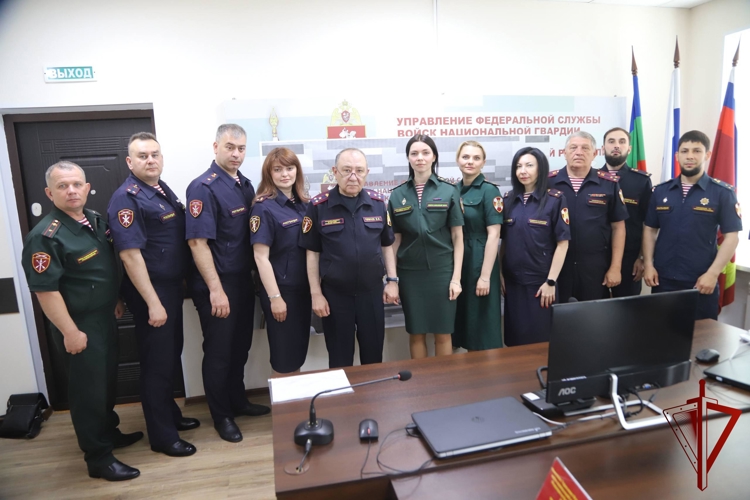 В Карачаево-Черкесии завершился учебно-методический сбор начальников пресс-служб Росгвардии 