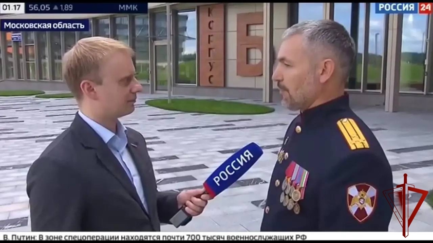 Офицер Управления Росгвардии по Чеченской Республике стал выпускником федеральной программы «Время героев»