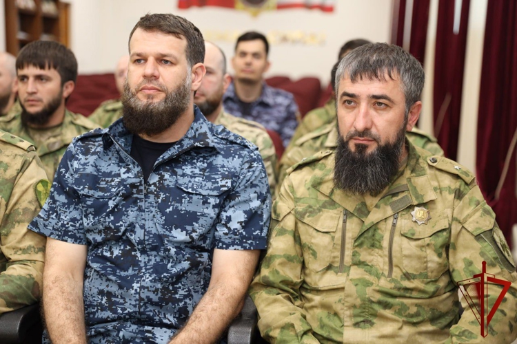 В Управлении Росгвардии по Чеченской Республике состоялась встреча с представителем Росвоенипотеки