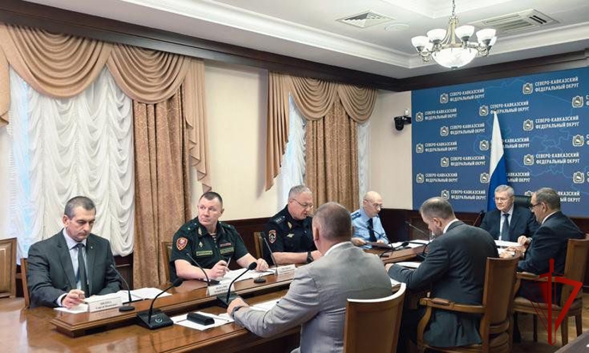 Герой России генерал-лейтенант Шарип Делимханов принял участие в заседании Совета при полномочном представителе Президента РФ в СКФО
