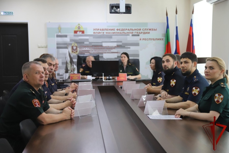 В Карачаево-Черкесии завершился учебно-методический сбор начальников пресс-служб Росгвардии 