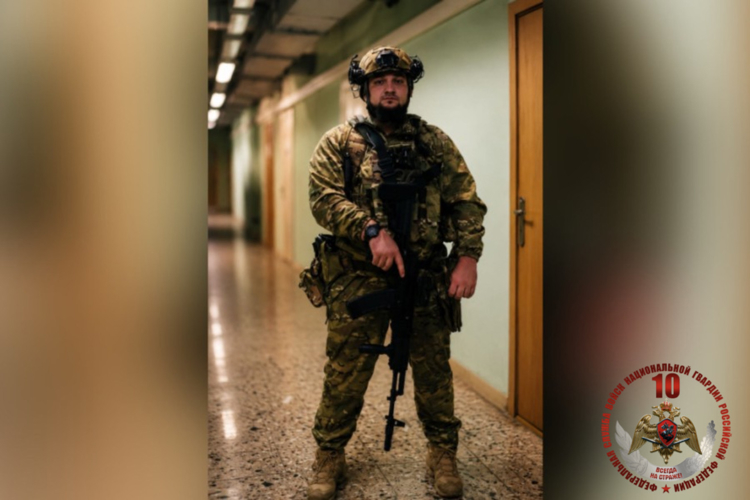 Сотрудник ОМОН «АХМАТ-1» стал героем проекта «Истории о СВОих»