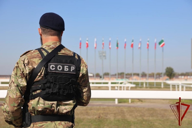 В Грозном Росгвардия обеспечила безопасность конно-спортивных соревнований