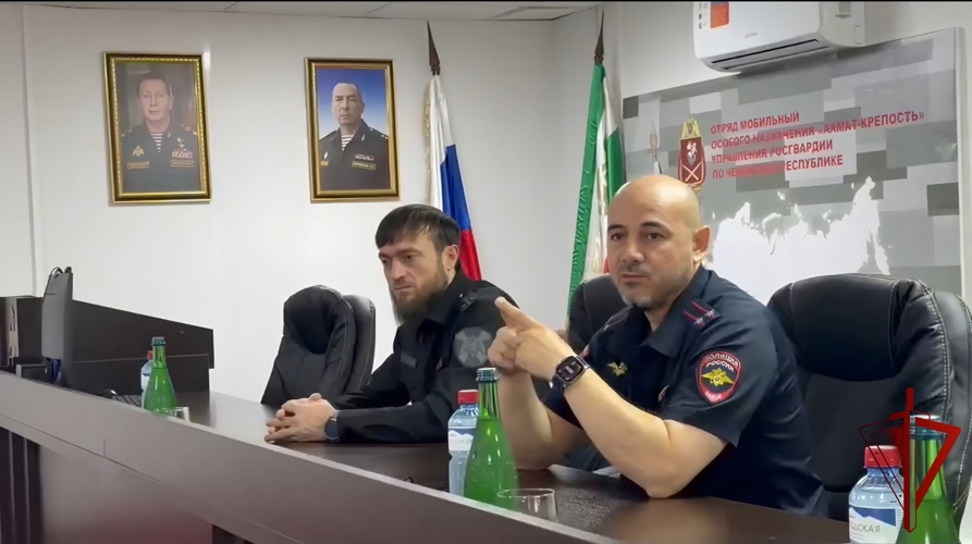  В ОМОН «АХМАТ-Крепость» (на транспорте) состоялся межведомственный круглый стол