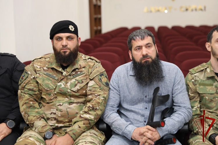 В Управлении Росгвардии по Чеченской Республике состоялось мероприятие ко Дню ветеранов боевых действий 