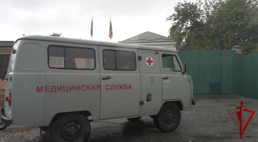 Росгвардия провела пожарно-тактические учения совместно с МЧС