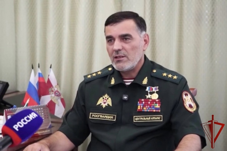 Помощник директора Росгвардии дал интервью ГТРК «Вайнах»