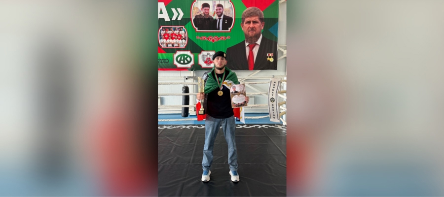 Сотрудник ОМОН «АХМАТ-Грозный» стал победителем Открытого кубка по кикбоксингу