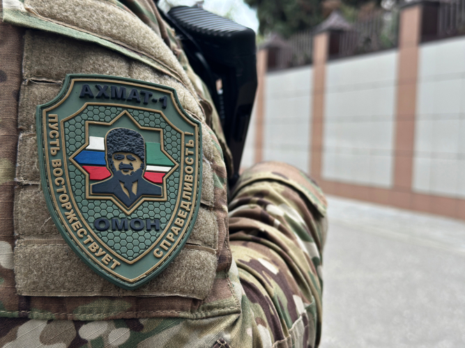 В Чеченской Республики Росгвардия обеспечивает правопорядок в День знаний 