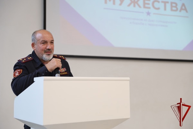 Представитель Росгвардии принял участие в мероприятии ко Дню солидарности в борьбе с терроризмом