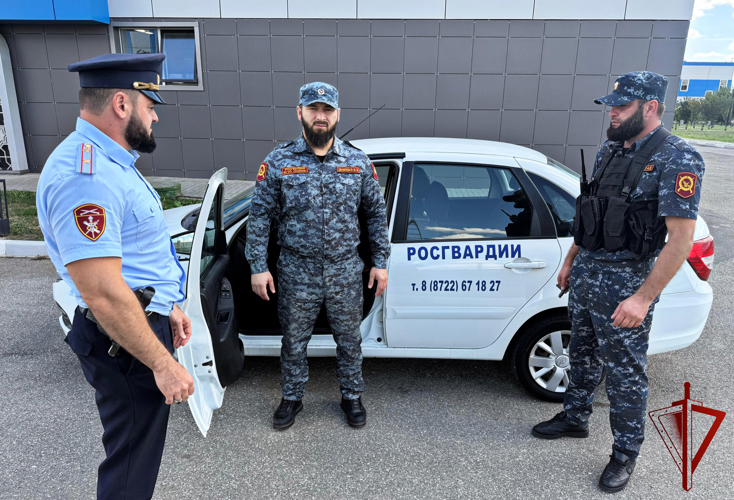 Росгвардия провела проверку подразделения охраны Грозненской ТЭС