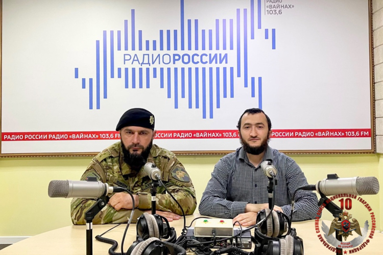 Сотрудник Росгвардии выступил в эфире регионального радио