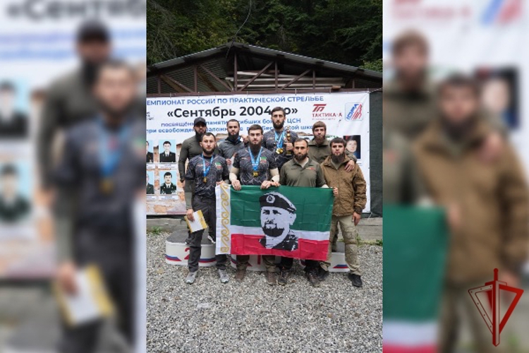 Сотрудники СОБР «АХМАТ» стали победителями чемпионата России по практической стрельбе