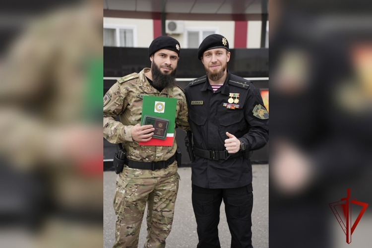 В Грозном отметили 74-ю годовщину со дня образования подразделений вневедомственной охраны Росгвардии
